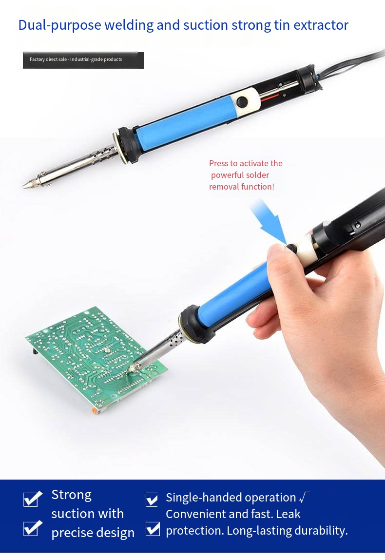 Saldatore Elettrico a Vuoto AC - Desoldering Pump Electric Vacuum Station recensione e prezzo
